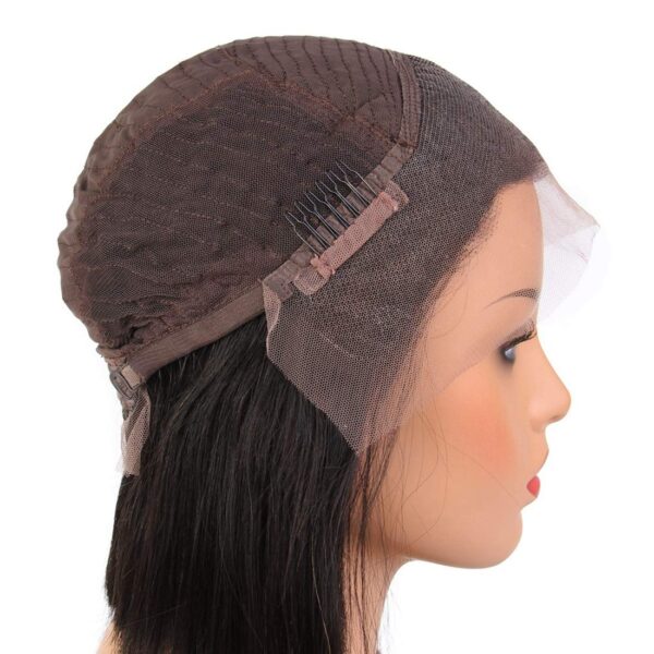 Luxury Frontal Wig – 100% Virgin Human Hair 💯 | Natural Hairline | Glueless & Ready to Wear