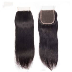 Premium 4x4 Lace Hair Closure – 100% Human Hair 💯 | Natural Look | Soft & Breathable