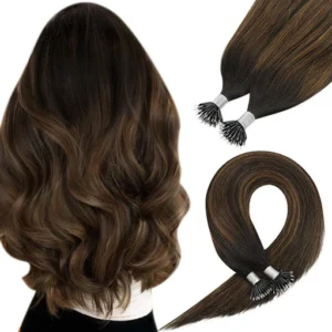 Nano Tip Human Hair Extension – 100gms