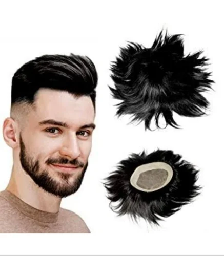 Men’s Hair Patch – Natural Look Hair Replacement System