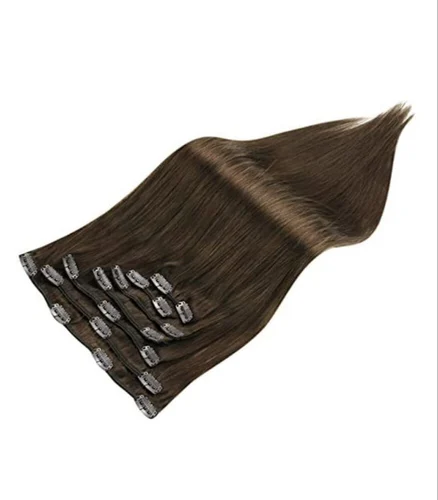 Bone Straight Classic 7 Set Clip-In Extensions – Sleek Length & Volume - Image 3