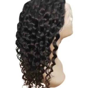 Full Lace Wig – Natural Curly Human Hair Wig