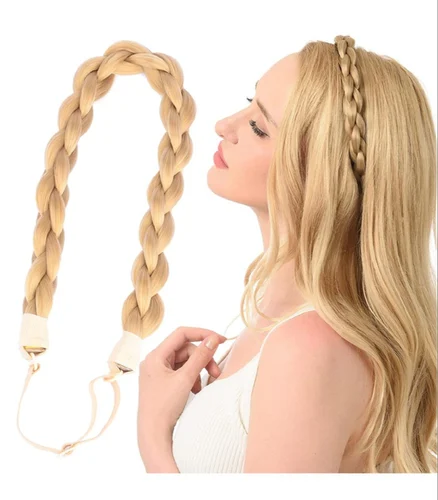 Braided Hair Band Extension – Natural Look Hair Accessory