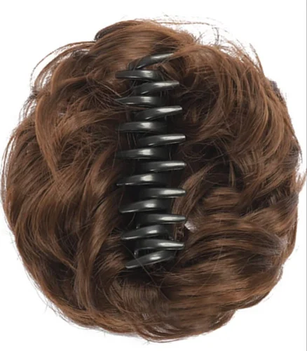 Elegant Claw Clip Bun Hair Extension – Instant Stylish Updo - Image 3
