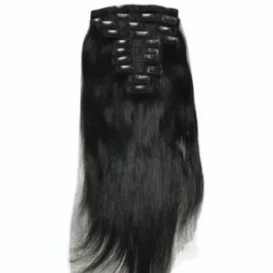 Black Frontal Hair Extensions – Natural Hairline & Seamless Finish