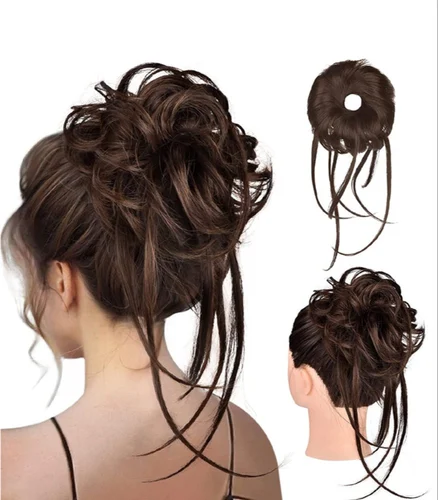 Messy Bun Hair Extension – Instant Volume Bun Hairpiece
