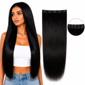 Premium 5 Clip-In Hair Extension – Extra Full Volume & Length Hairpiece